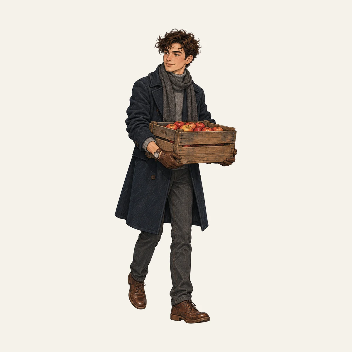 Alex: Apples for Nora's grandma