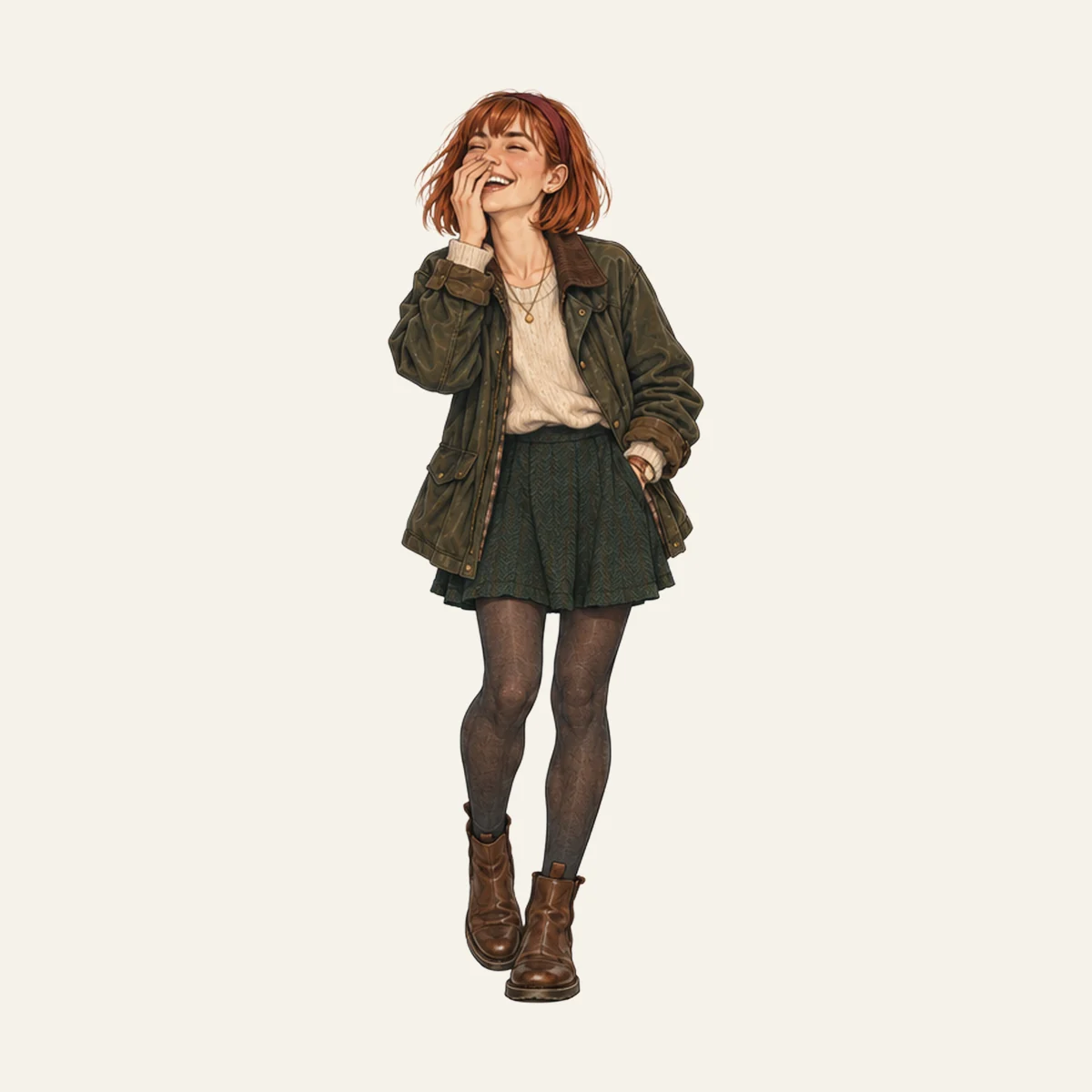 Nora: At myself first