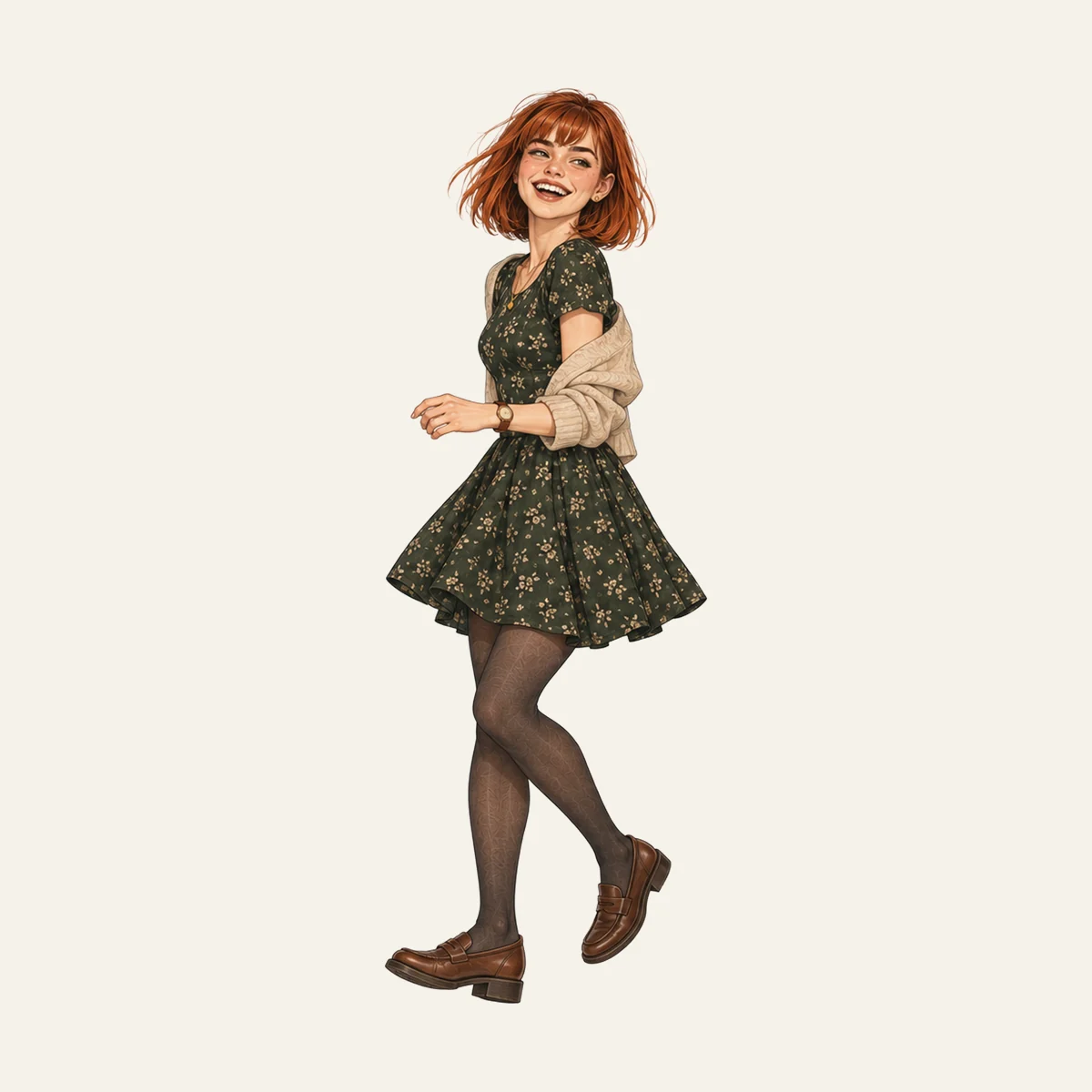 Nora: The dress that spins