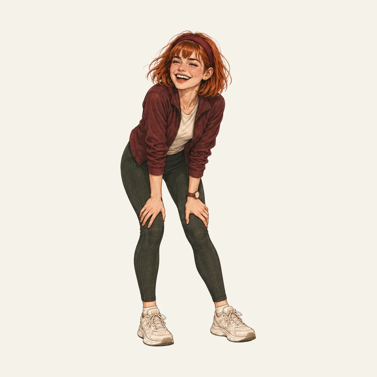 Nora: After the run. All said.