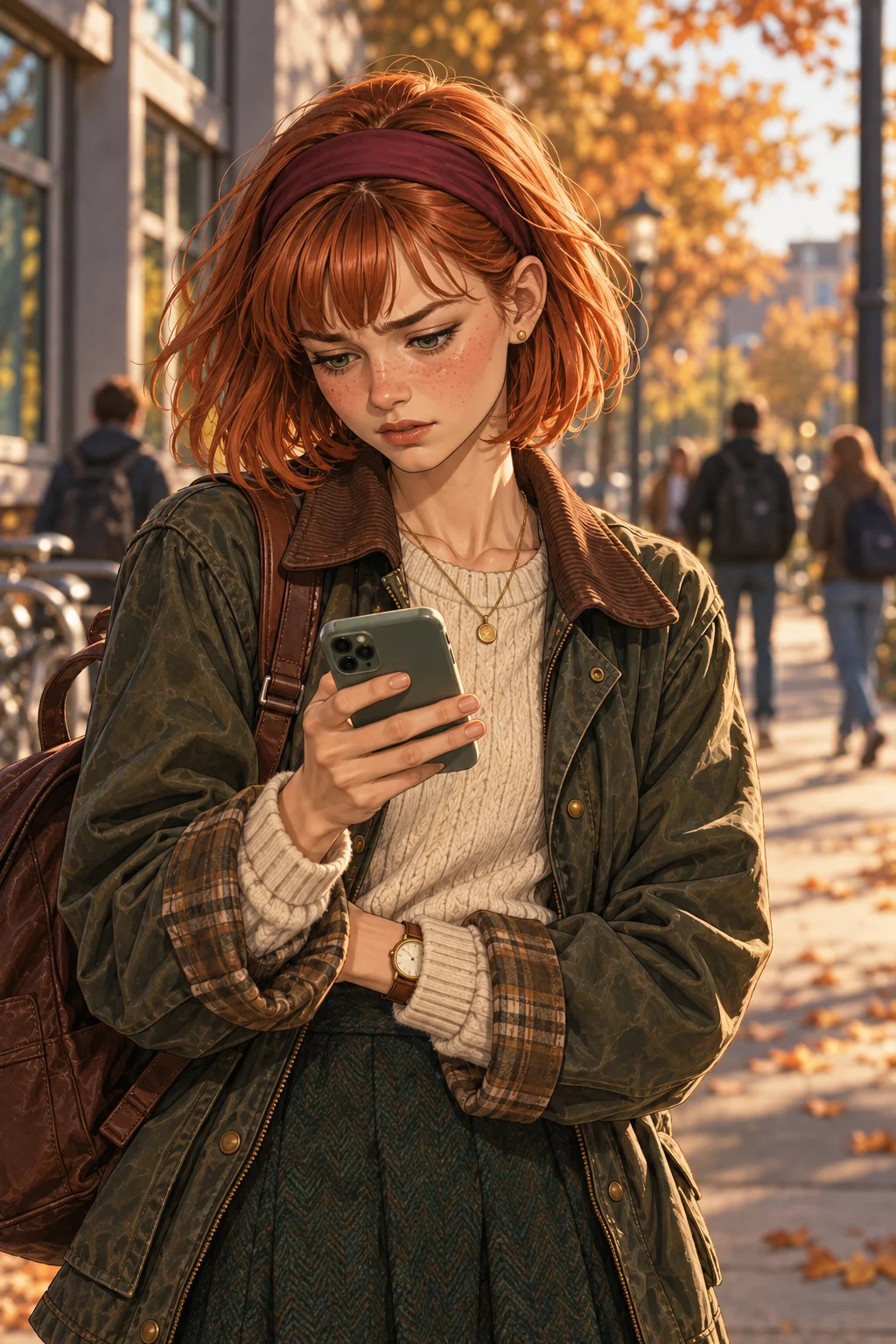 Nora's side